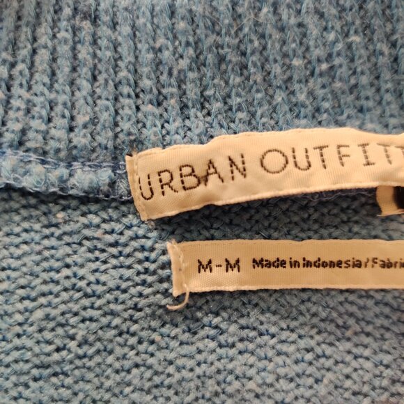 Urban Outfitters Waffle Knit Henley | Medium - Picture 4 of 6